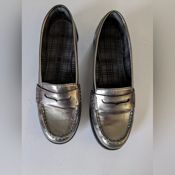 Arizona Metallic Russell Loafers 9 - Picture 2 of 5